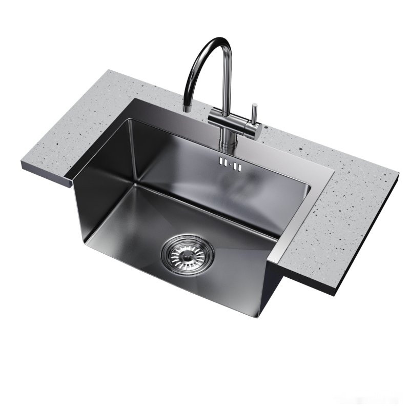 Кухонная мойка Mixline 547240 (сатин, 3 мм)