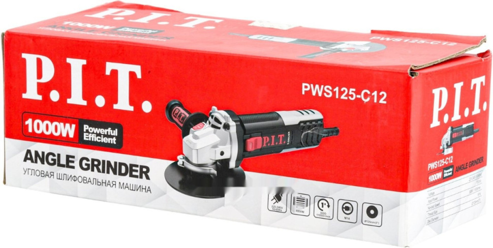 Угловая шлифмашина P.I.T. PWS125-C12