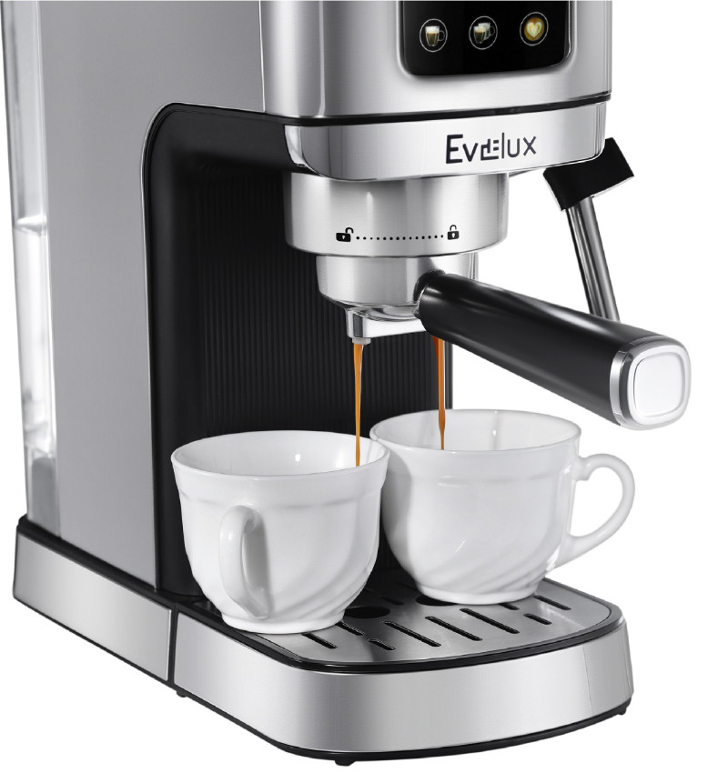 Рожковая кофеварка Evelux ECM 1009 Aroma