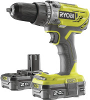 Ударная дрель-шуруповерт Ryobi R18PD3-220S 5133003342 (с 2-мя АКБ, сумка)