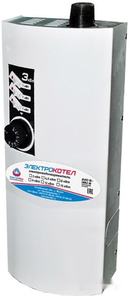 Отопительный котёл Электромаш ЭВПМ-3 кВТ