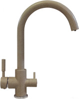 Смеситель Tolero Элара Дуо (темный бежевый 823)