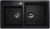 Кухонная мойка Ulgran U-200 308 (ЧЕРНЫЙ)