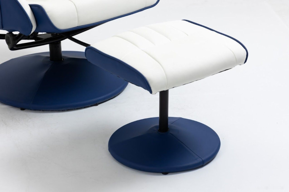 Массажное кресло Angioletto Barone Blu Bianco