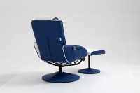 Массажное кресло Angioletto Barone Blu Bianco