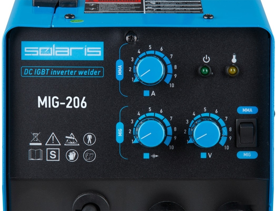 Сварочный инвертор Solaris MIG-206