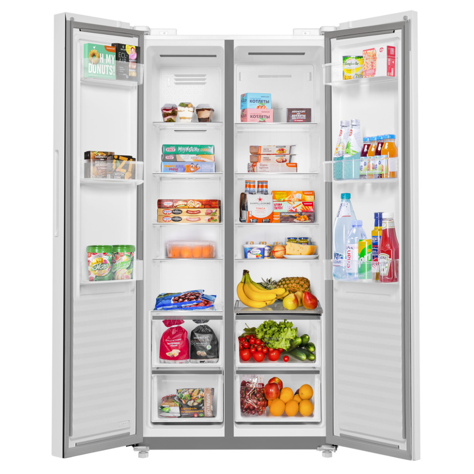 Холодильник side by side Maunfeld MFF191NFPW