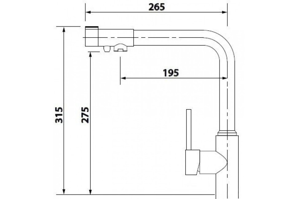 Смеситель Kaiser Teka 13044-10 (White)