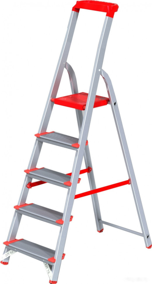 Лестница-стремянка Новая Высота NV 515 с лотком-органайзером 9 ступеней