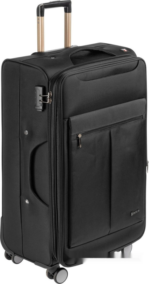Чемодан Monza 8038# (L, черный)