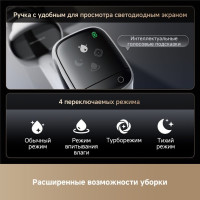 Вертикальный моющий пылесос Dreame G12 Wet and Dry Vacuum HHR32A (евровилка, черный)