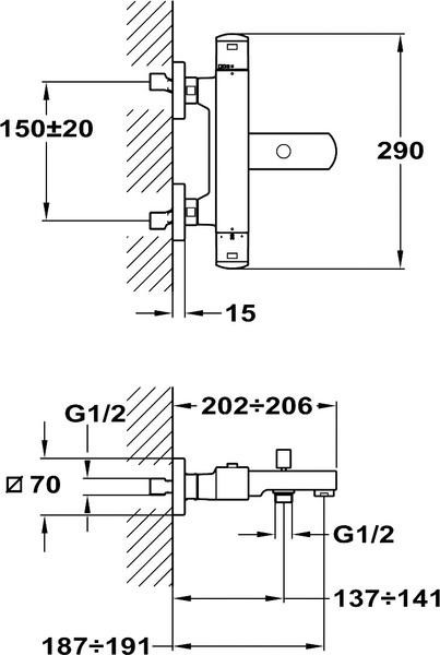 Смеситель Teka Formentera 62.101.02.00