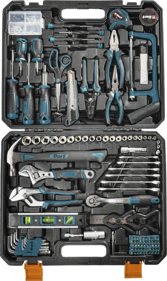 Набор домашнего мастера BORT BTK-210 (210 предметов)