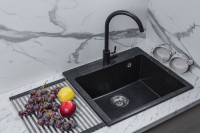 Кухонная мойка Marblan Cubi (черный)