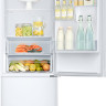 Холодильник с морозильником Samsung RB37A5400WW/WT
