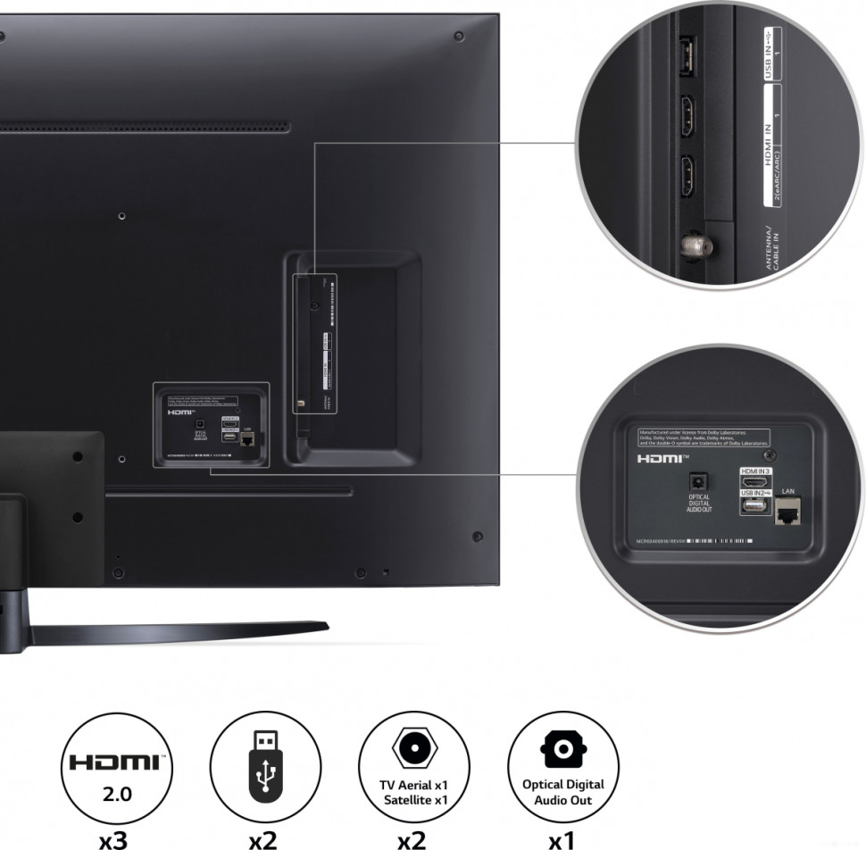 Телевизор LG NanoCell NANO76 70NANO766QA