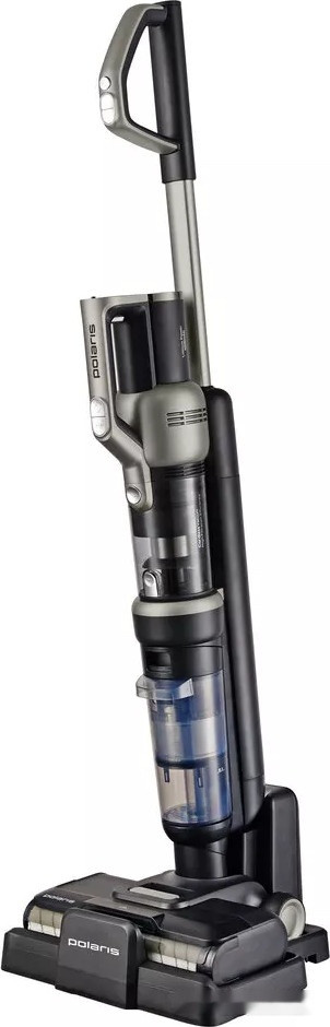 Вертикальный пылесос с влажной уборкой Polaris PVCW 6070 (серый)