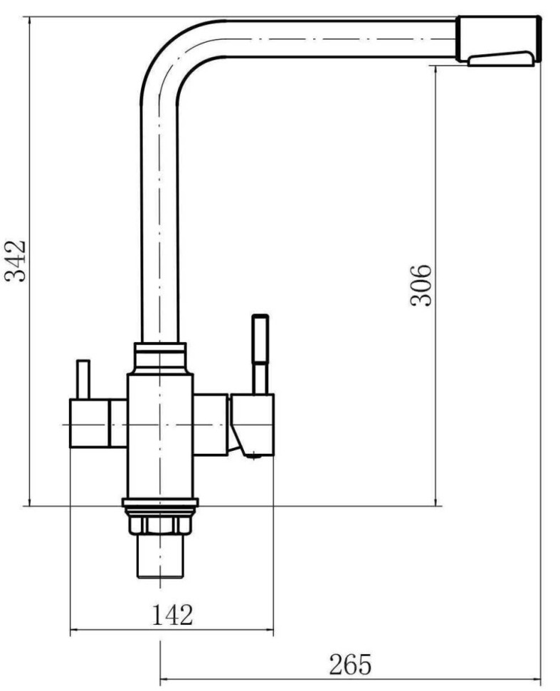 Смеситель Fashun A54309