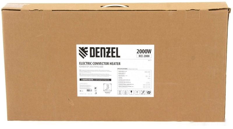 Конвектор Denzel XCE-2000