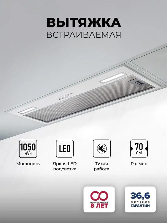 Вытяжка LEX Hyper 900 WH