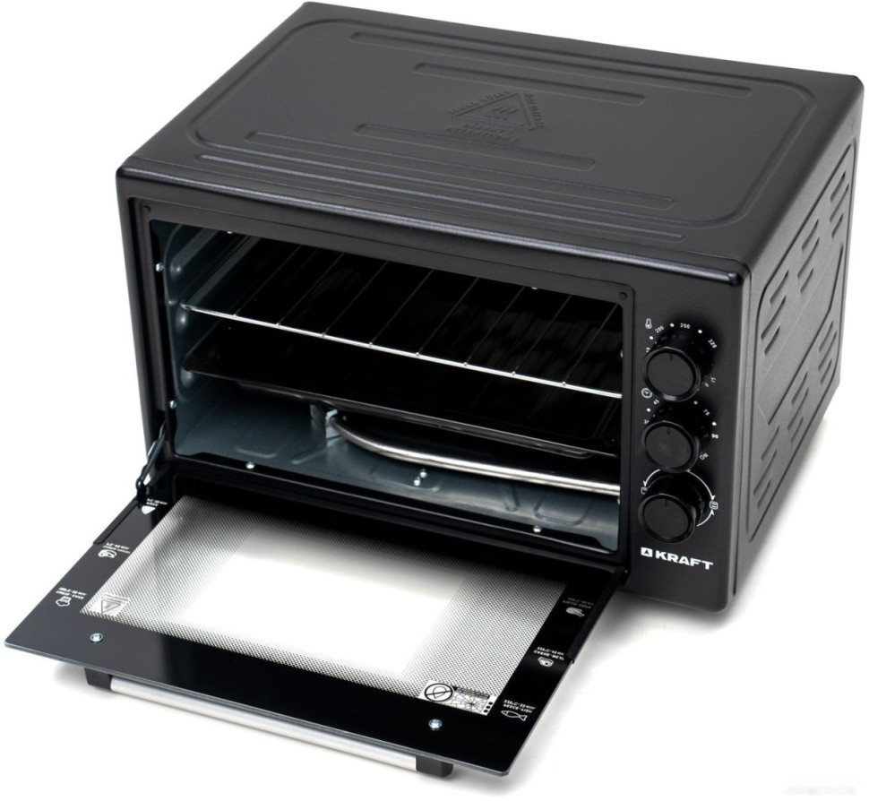 Мини-печь Kraft KF-MO3800BL (черный)