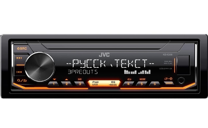 Автомагнитола JVC KD-X355