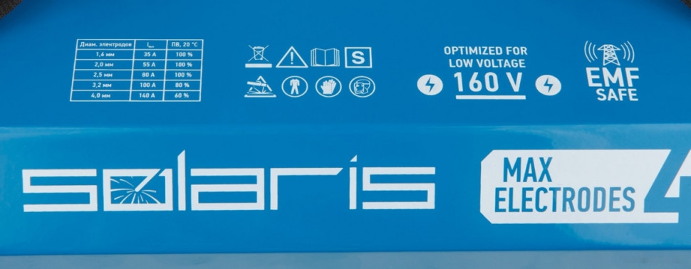 Сварочный инвертор Solaris MMA-200D