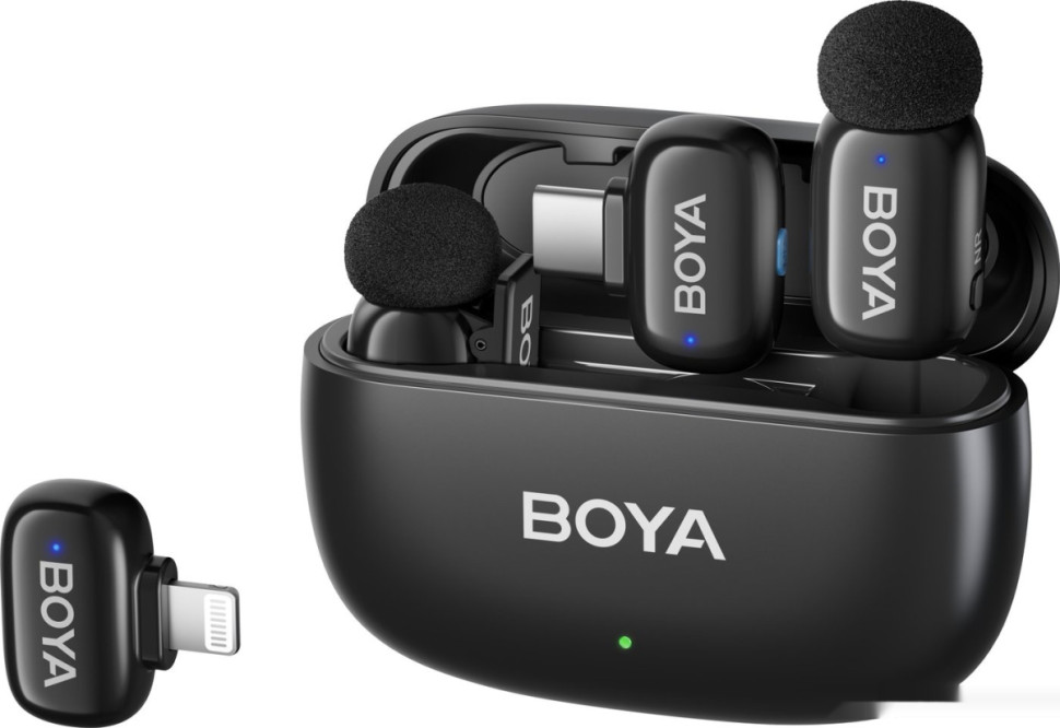 Радиосистема Boya Mini 2-01 (черный)