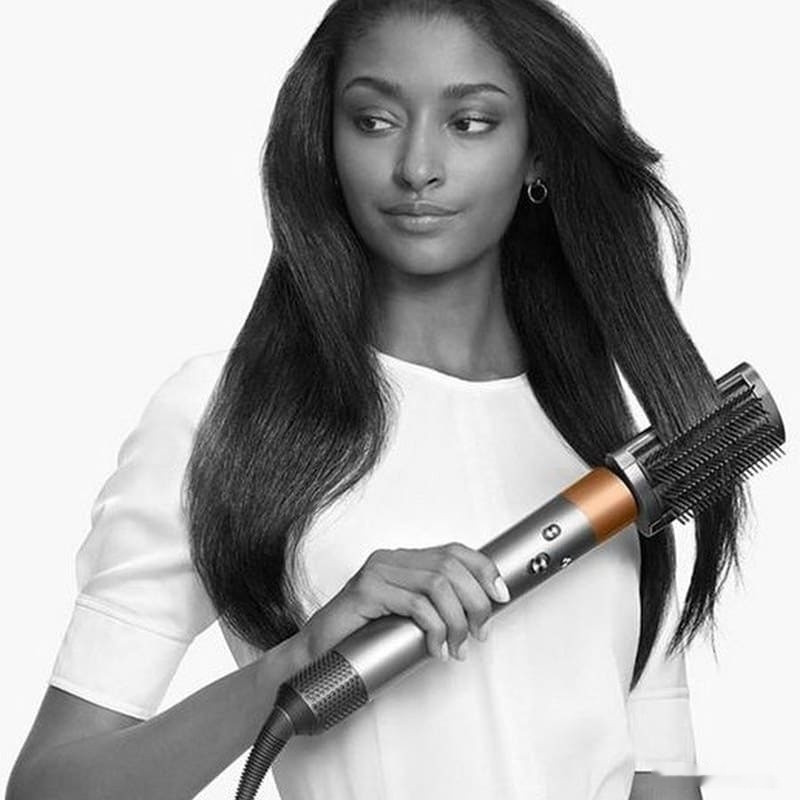 Фен Dyson Airwrap Complete Long HS05 (синий/розовое золото)