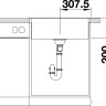 Кухонная мойка Blanco Naya 6 525941 (черный)