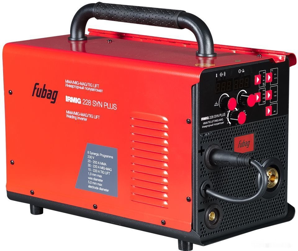 Сварочный инвертор FUBAG IRMIG 228 SYN PLUS 41381.1