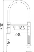 Смеситель Gross Aqua Neosteel 3188611SSGMB
