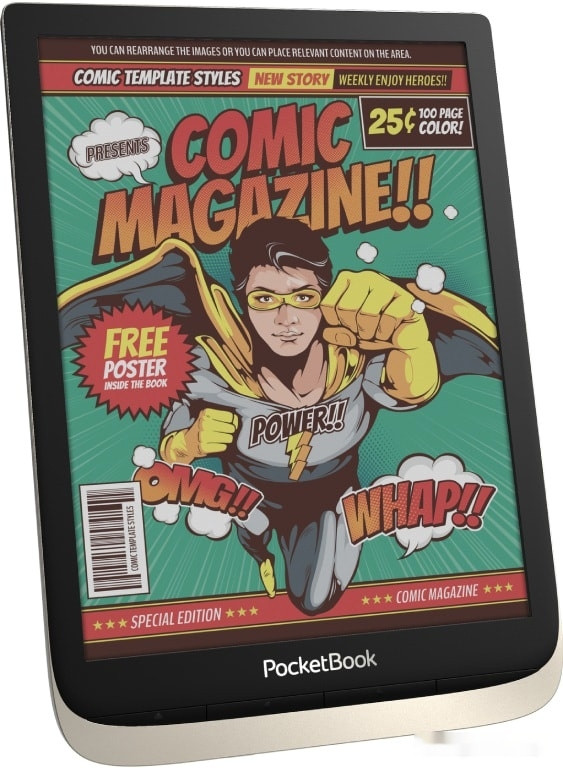 Электронная книга PocketBook 740 Color (серебристый)