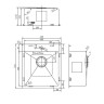 Кухонная мойка Zorg ZRE 4551 graphite