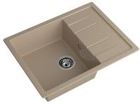 Кухонная мойка GranFest GF-Q650L (песочный)