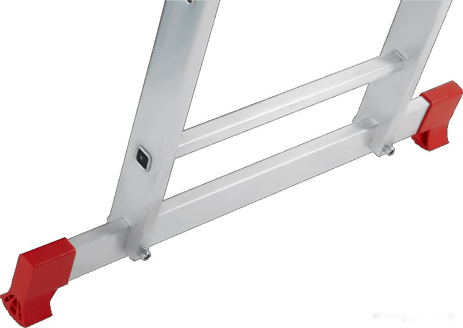 Лестница-стремянка Новая Высота NV 123 алюминиевая трёхсекционная 3x7 ступеней