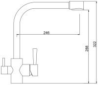 Смеситель Kaiser Merkur 26544