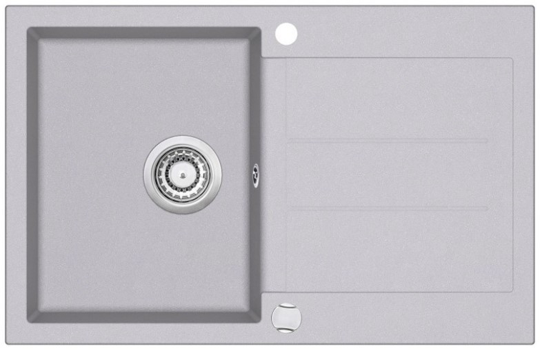 Кухонная мойка AquaSanita Tesa SQT 101 202 AW alumetallic