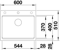 Кухонная мойка Blanco Etagon 6 (Антрацит)