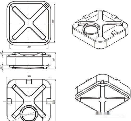 Умывальник ЭкоПром Rostok 250 л (с подогревом)