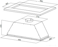 Вытяжка Oasis VM-50W (V)