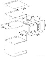 Микроволновая печь Franke FSM 25 MW XS