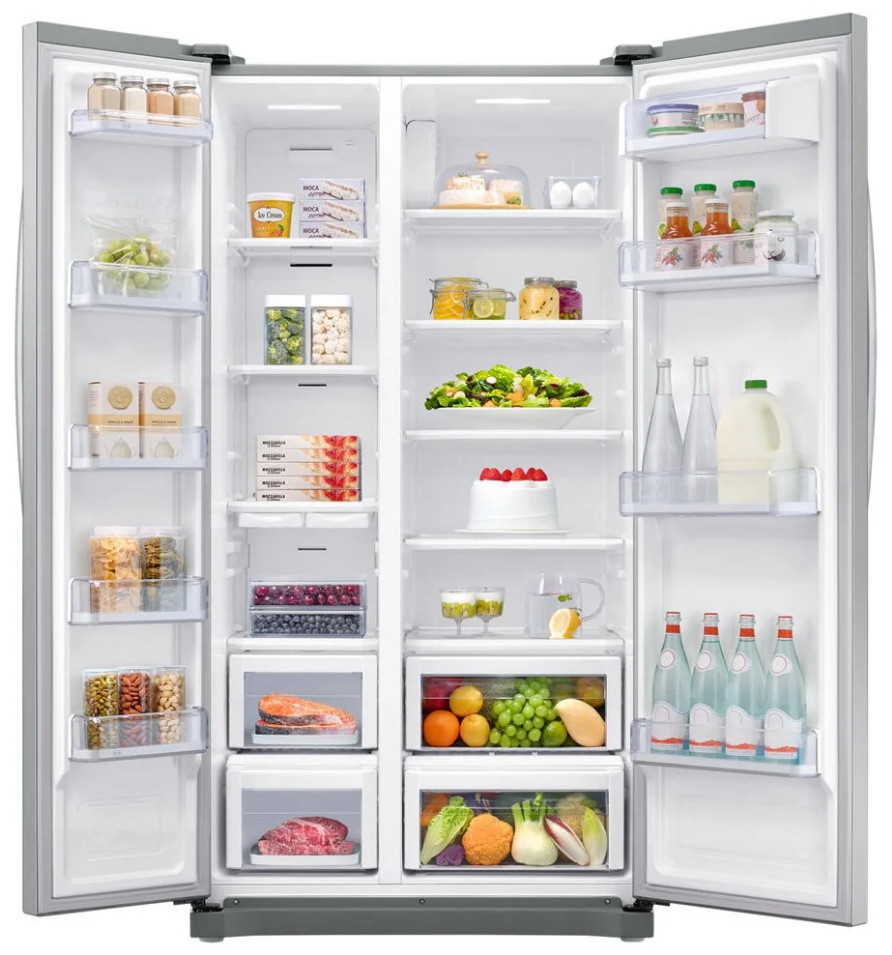 Холодильник side by side Samsung RS54N3003SA/WT