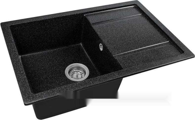 Кухонная мойка Saniteco Fama (черный)