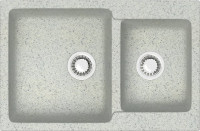 Кухонная мойка Marrbaxx Карельский камень модель 191/Q10 F191Q010 (серый/светло-серый)