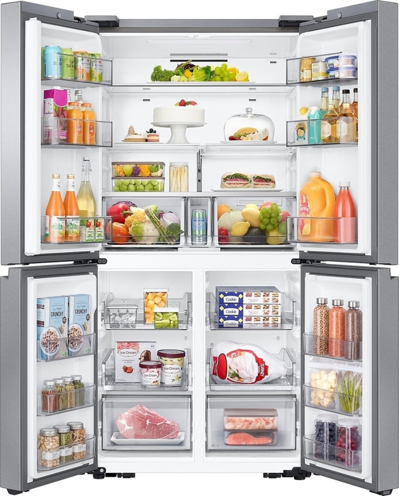 Четырёхдверный холодильник Samsung RF9000DC RF65DG90B0SRWT