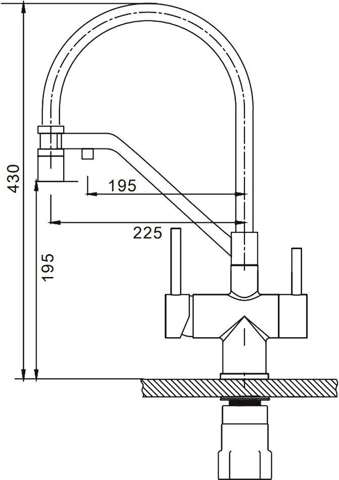 Смеситель Splenka S70.62.03