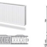 Радиатор Лемакс Compact 22 500x2000