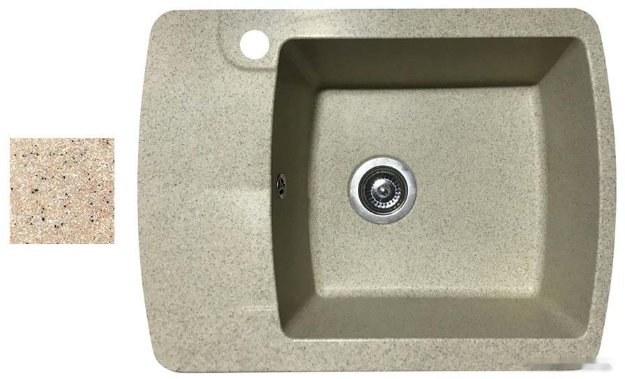Кухонная мойка БелЭворс Flexi R (темно-бежевый)