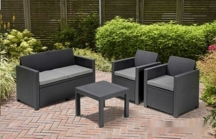 Набор садовой мебели Keter Alabama Set 17199240 (графит)